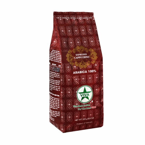 Viva Coffee Espresso - Cà Phê Pha Máy - 100% Arabica -Túi 500g
