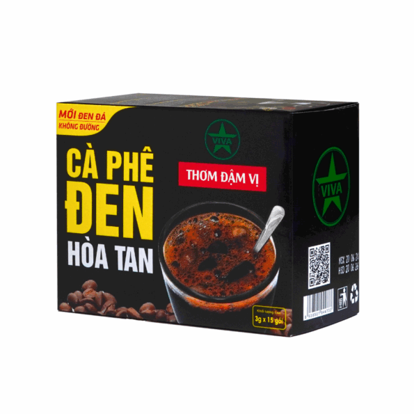 Cà phê đen hòa tan